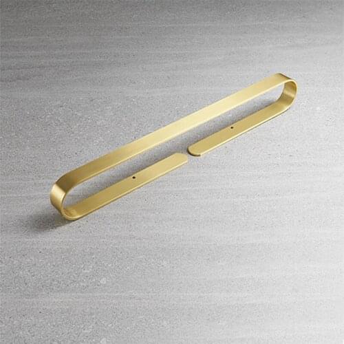 Self Adhesive Towel Rack Wall Mounted Slipper Rack Towel Bar Stainless Steel Rustproof Brushed Finish For Bathroom Kitchen