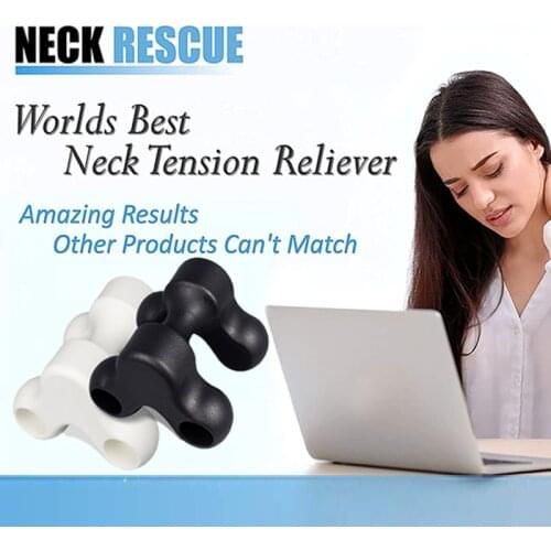 Cervical Neck Traction Device and Trigger Point Massager Neck Pain Relief Chiropractic Pillow