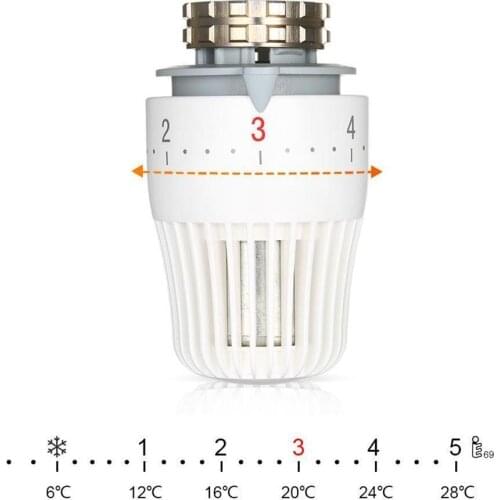 1Pcs Thermostatic Radiator Pneumatic Temperature System Control For Heating Valves Remote Controller Radiator G2X7