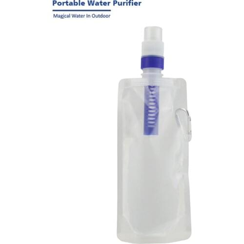 Outdoor Water Purifier Camping Hiking Emergency Life Survival Portable Purifier Hard Water Filter Hiking Accessories