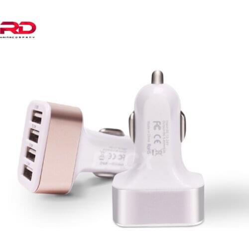 Universal Car Charger Adapter 2.1A 1AUSB Socket 4 Port Car charger For iPhone 5 5S 6 6 plus 6S 6s plus 7 7 Plus Samsung Huawei