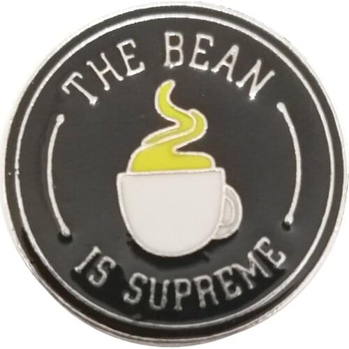 Chicago Cloud Gate Badge Enamel Pin Custom Art Brooch Bag Clothes Lapel Pin The Bean Is Supreme Jewelry Badge