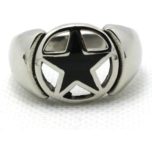 1pc Fashion Design 316L Stainless Steel Hot Design Satr Punk Style Wholesale Price