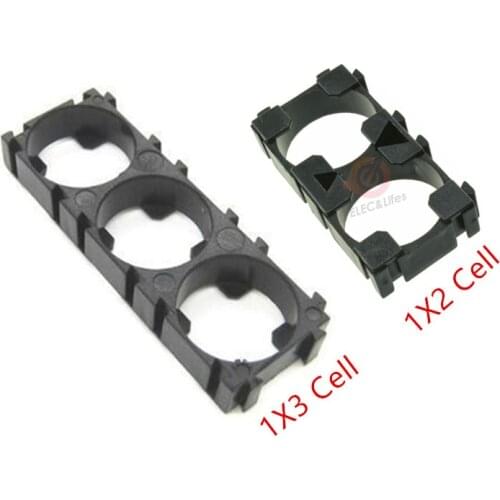 10Pcs/lot 18650 Lithium Cell Cylindrical Battery Case Holder Batteries Pack Plastic Holder Bracket For Diy Battery Pack