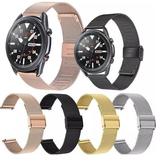 20mm 22mm watch strap For Samsung Galaxy watch 46mm 42mm Active2 Active1 Gear S3 frontier Sports nylon nato band