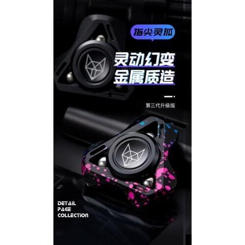 Wholesale 20pcs FIDGET SPINNER EDC Finger screw Pure steel pressure reducing gyroscope Toys