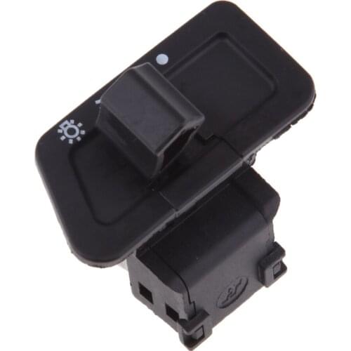 1 Pcs Motorcycle Headlight Switch Assembly Black Rocker Switch For Universal ATV Motorcycle Scooter Controling Headlight Etc