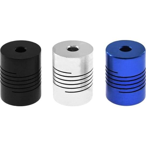 CNC Motor Jaw Shaft Coupler 5mm To 8mm Flexible Coupling OD 19x25mm wholesale Dropshipping For CR10 Ender-3 Ender 3 Pro