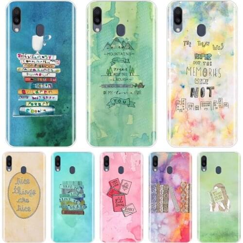 Colored Book Back Cover For Samsung Galaxy M10 M20 M30 M40 Soft Silicone Phone Case For Samsung Galaxy M10 M20 M30 M40 Case