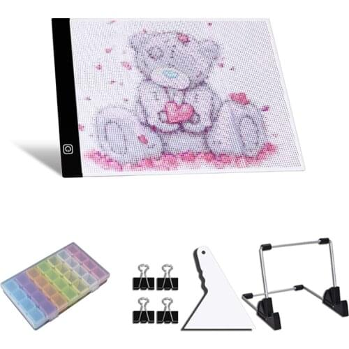 Dimmable A5 Led Light Pad,Light Borad,Lightpad,Tablet,Tools,Diamond Embroidery,Accessories, Diamond Painting Light 14x25cm