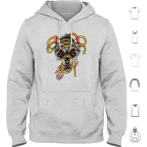 Binding Of Fenrir Hoodie Long Sleeve Fenrir Norse Mythology Tattoo