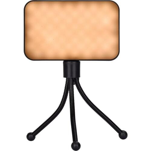 LED Fill Light Kit Portable Dimmable Rechargeable Live Photography Beauty Soft Light Camera Fill Light With Tripod