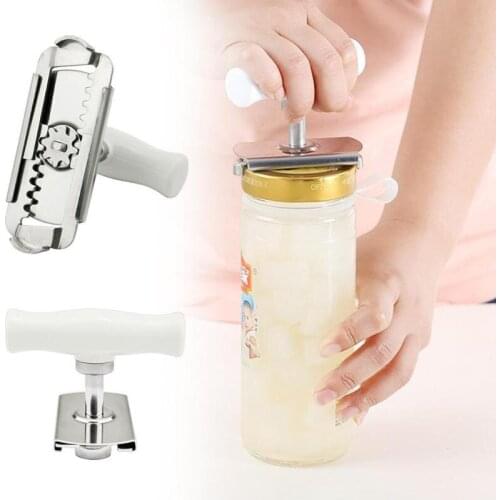 Kitchen Handy Screw Cap Bottle Wrench Suit Any Cans Stainless Steel Can Tin Openers Bottle Cap Opener Kitchen Bar Accessories