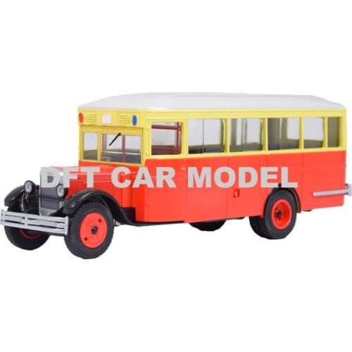 1:43 scale Alloy Toy Vehicles Russia ZIS-8 BUS Car Model Of Childrens Toy Car Original Authentic Kids Toys