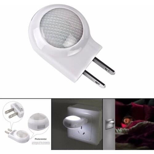 Mini LED Snail Night Light AC 100-240V Light Sensor Control ABS Wall Light for Household Baby Children Bedroom EU Plug Lamp