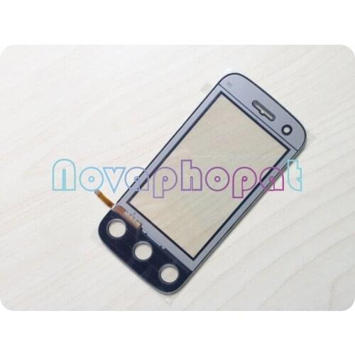 Novaphopat Black Touchscreen Lens For Philips D813 Touch Screen Digitizer Sensor Screen Replacement + tracking