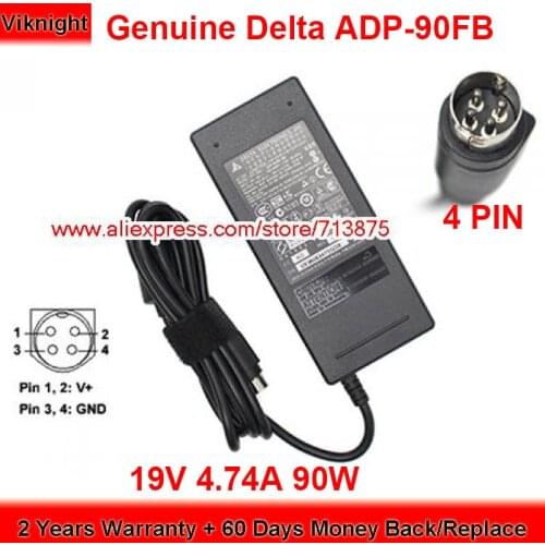 Genuine Delta ADP-90FB 90W Charger 19V 4.74A AC Adapter AP13D05 API1AD43 API2AD62 Power Supply
