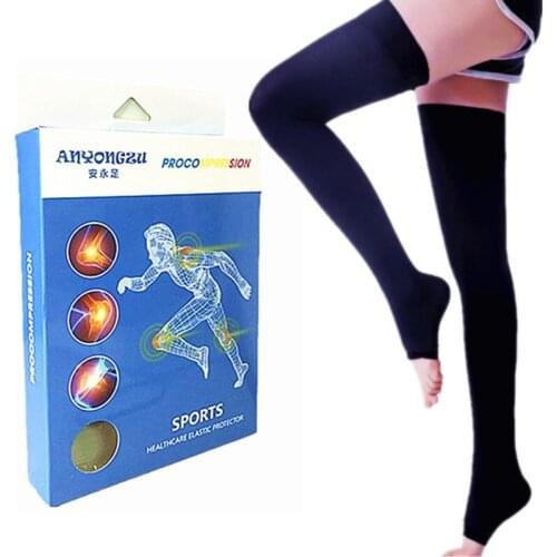 Professional Medical Elastic Prevent Varicose Veins Compression Stocking Antithrombotic Multifunctional Nursing Shaping Stocking