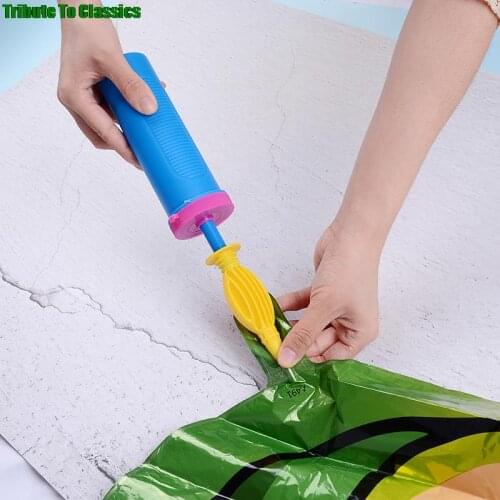 Hand Pump 1Pcs Useful Portable Balloon Pump For Baloons Inflatable Toys And Foil Air Balloon