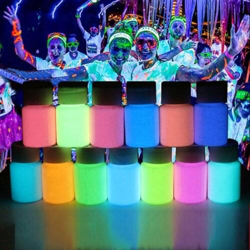 Glow in The Dark Liquid Luminous Pigment Non-Toxic for Paint Nails Resin Makeup DIY Resin Molds Jewelry Making Tools B85D