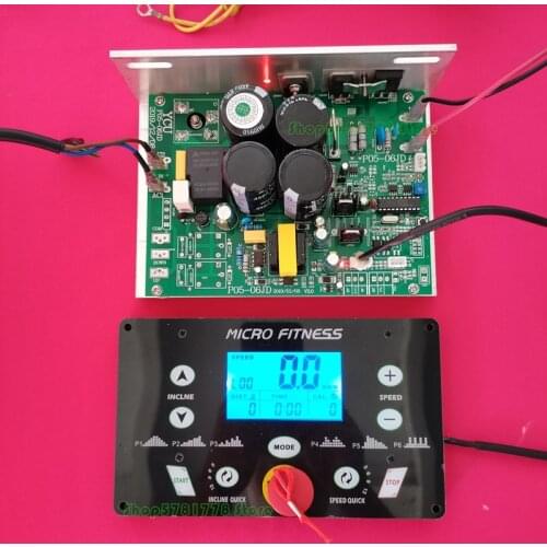 General use repair running machine LED display panel controller + Drive above 3000W Treadmill DC Motor Adjustable Controller
