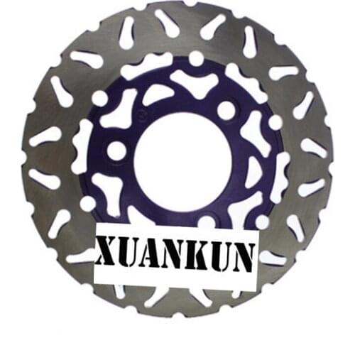 XUANKUN Motorcycle Brake Disc Plate Modified Chrysanthemum 190mm Calipers