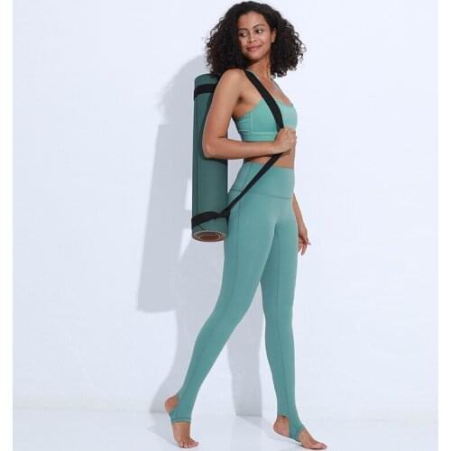 Yoga Suit Female Buttock Lift Abdominal No Embarrassment Line Gym Exercise Running Pants Nude High Waist Stretch Foot Leggings