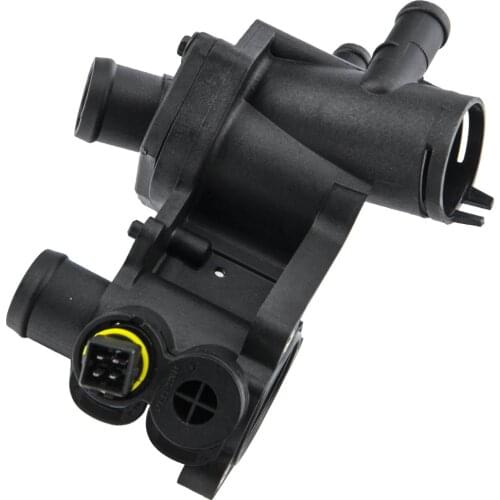 1x Thermostat HOUSING WITH THERMOSTAT for VW Caddy 2 Golf 3 Polo 6N 6KV Seat 1.4 1.6 for 032 121 111D, 032 121 111N