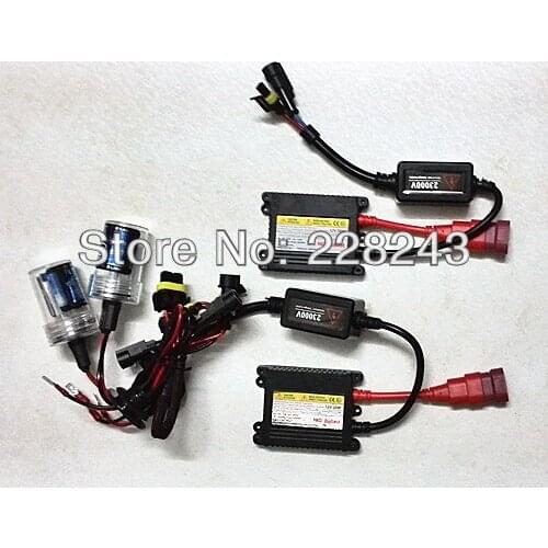 2sets/lot High Quality HID kit H1 H3 H4 H7 H8 H9 H10 H11 H13 H16 9005 9006 880 D2 5202 9004 9007 12 months warranty