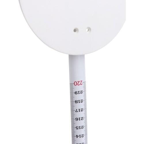 220cm Stadiometer Wall Mounted Height Meter Growth Ruler with Wall Plate Tools