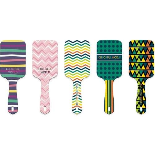 Bohemia Hair Comb Air Bag Massage Comb Straight ABS Square Hair Brush Head Anti-static Smooth Styling Tools escova de cabelo