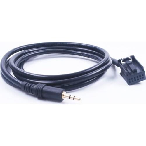 CD 6000 AUX Audio Input Adapter Connection Cable Tool For Ford focus S-MAX Connect Car 3.5mm Jack Plug