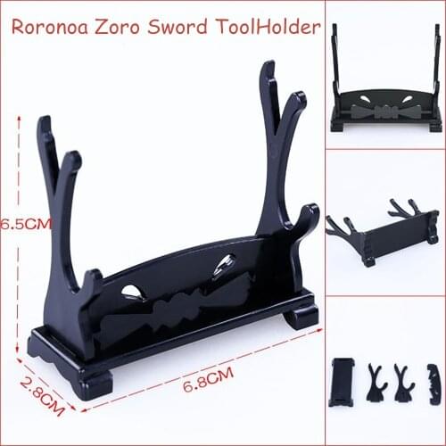 Roronoa Zoro Sword ToolHolder Anime Katana Display Rack Weapon Model Display Rack Gun Rack Knife Rack Small Holder High Quality