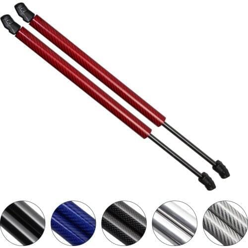 For For Infiniti FX35 FX45 2003 - 2008 Front Bonnet Hood Carbon Fiber Gas Struts Carbon Fiber Prop Lift Support Damper 38cm