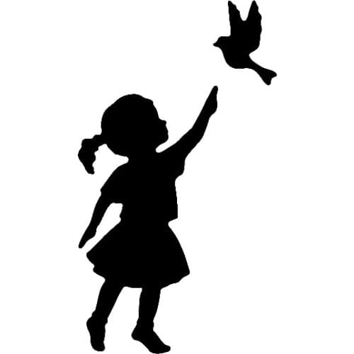 Girl Bird Childhood Cutting Dies Metal Stencils for DIY Scrapbooking Photo Album Paper Cards Craft Decor New 2020 Die