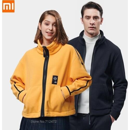 Xiaomi Men woman trend warm fleece jacket Outdoor Soft Shell Fleece Jacket Comfort Sport Hiking Camping Skiing Trekking coat