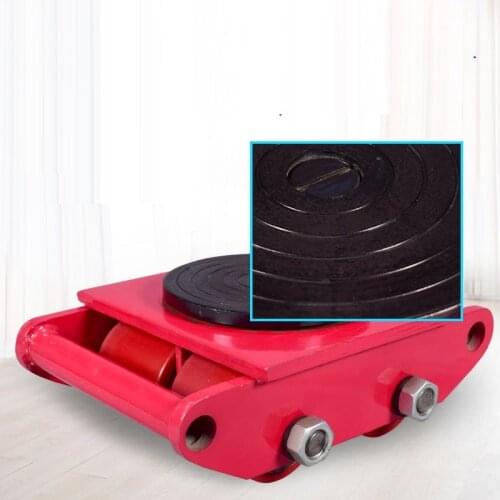 Cargo trolley set 6 ton kits , moving skate,transport platform roller tank trolley, roller skid