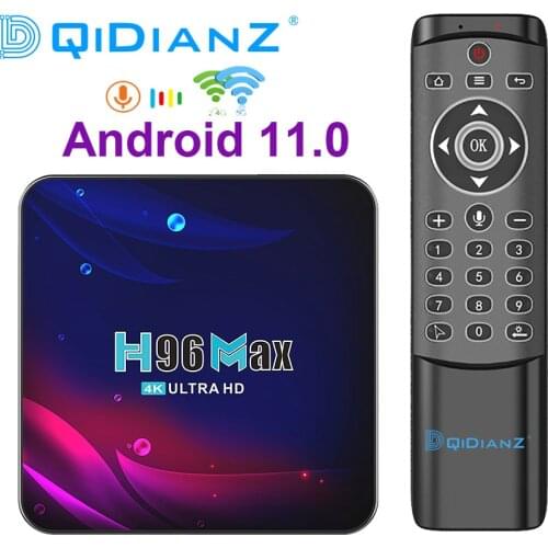 Android 10 Smart TV Box H96 MAX RK3318 4K Youtube Media Player H96MAX Set Top Box PK T95 X88 PRO10