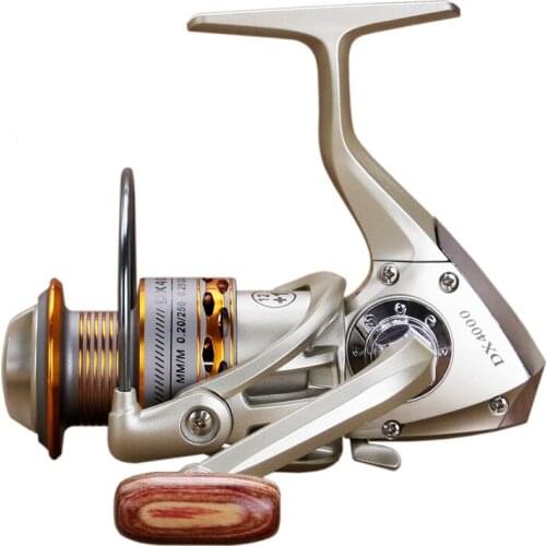 LidaFish Brand DX1000-7000 Series 12+1BB Left/Right Hand Fishing Reel Metal handle without gap structure