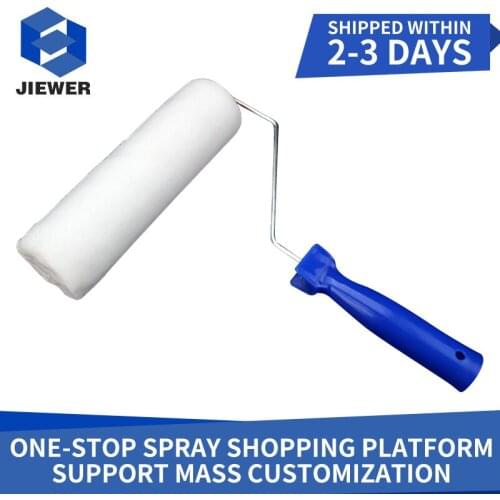 High Quality Pattern Paint Roller Brush 4/6/8/9 Inch Latex Paint Coating Roller Brush Wall Renovation Coating Brushes