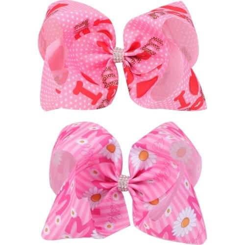 Mothers Day Printing Hair Clips Girls Children Cute Sweet Hairclips Kids Hairpins 2021 New Fashion Hair Accessories Headwear