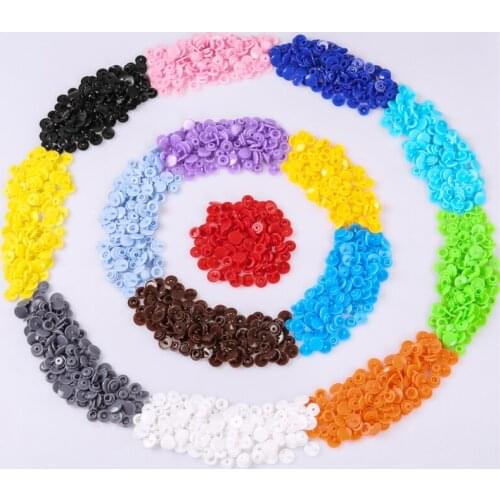 1000set/lot 1.2CM Multi Option Plastic Snaps Buttons Garment Bag Folder Dark Buckle DIY sewing Accessories Resin Button 28 color