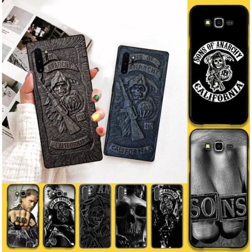TV Sons Of Anarchy Phone Case For Samsung Galaxy Note20 ultra 7 8 9 10 Plus lite M51 M21 M31S J8 2018 Prime