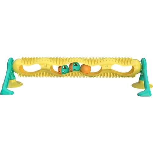 Cat Track Ball Toy with Sucker, Fun Levels of Interactive Play with Cat Ball Glowing Ball for Hunting, Chasing & Exercising