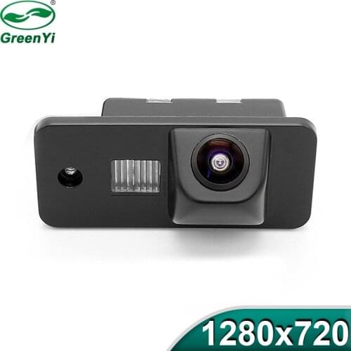 MCCD 1280P 1000 TV Line Starlight Fisheye Lens Car Rear View Reverse Backup Camera For AUDI A3 S3 A4 S4 A6 A6L S6 A8 RS4 RS6 Q7