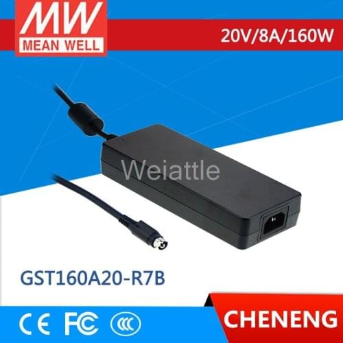 MEAN WELL original GST160A15-R7B 15V 9.6A meanwell GST160A 15V 144W AC-DC High Reliability Industrial Adaptor