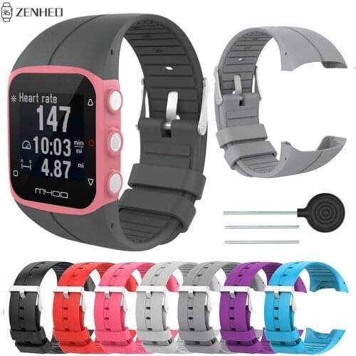 Soft Silicone Wristband Strap For Polar M430 M400 Smart Watch Band Replacement Watchband For Polar M400/M430