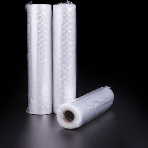 Hot Vacuum Bags for Food Vacuum Sealer Bag Food Fresh Long Keeping 15/17/20/22/25/28/30cm*500cm Rolls/Lot Bags for Vacuum Packer