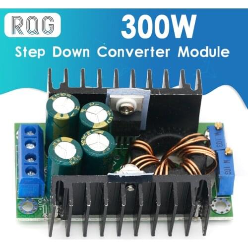 DC/CC Adjustable 0.2- 9A 300W Step Down Buck Converter 5-40V To 1.2-35V Power Supply Module LED Driver for Arduino