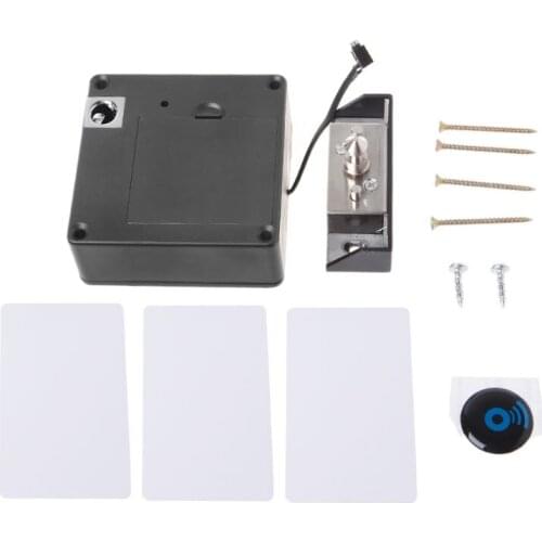 Cabinet Invisible Electronic RFID Lock Hidden Keyless Drawer Door Locks Sensor Locker X6HD